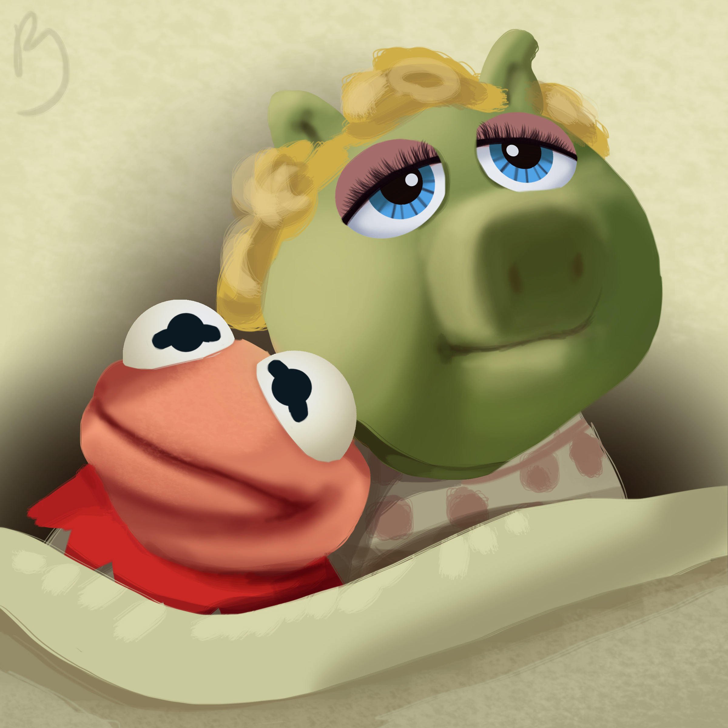 355 Kermit the Frog and Miss Piggy's offspring | 365 Random Muppets